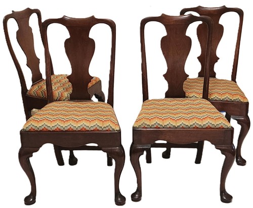 Queen anne set side - side, chairs
