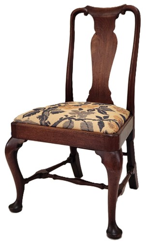Queen anne chair c1730 - queen,