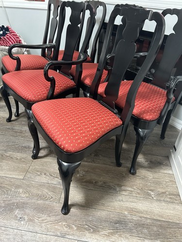Queen anne chairs ebony - anne,